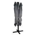 Double parasol déporté carré (3 x 3m) - 250g/m²