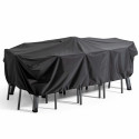 Housse de salon de jardin 310 x 130 x 60 cm noire