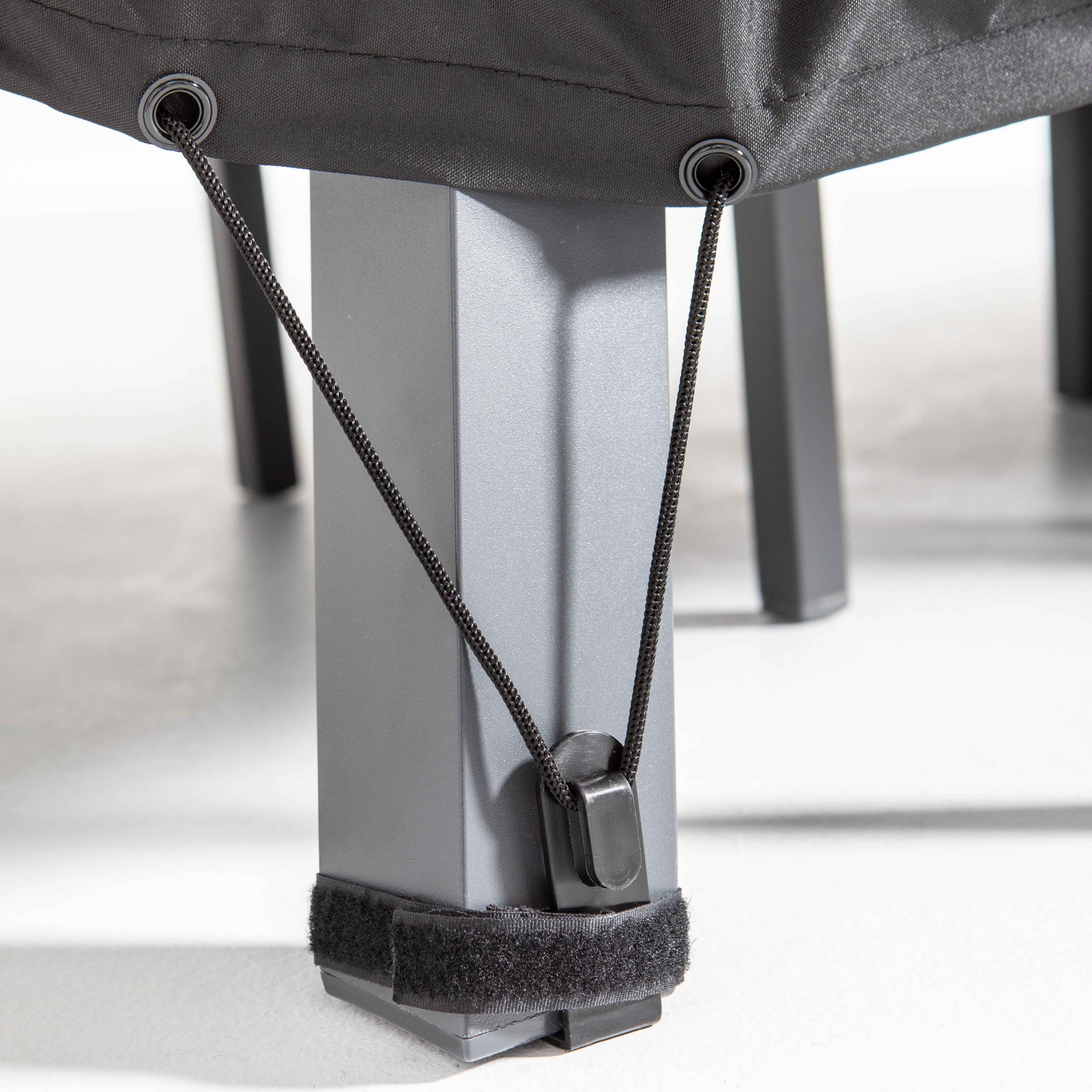 Housse de salon de jardin 310 x 130 x 60 cm noire