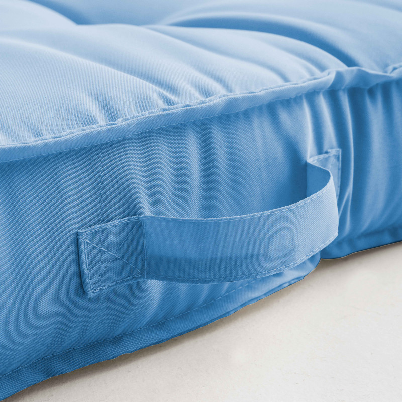 Ensemble coussins pour palette matelassés
