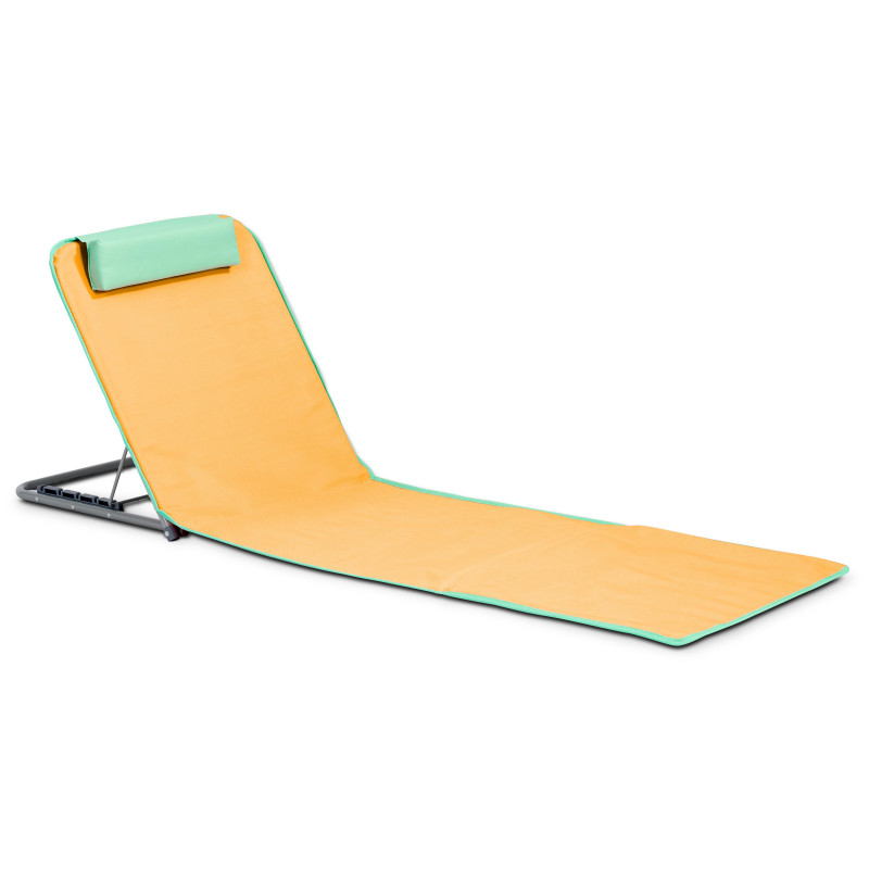 Matelas de plage pliant, inclinable 5 positions
