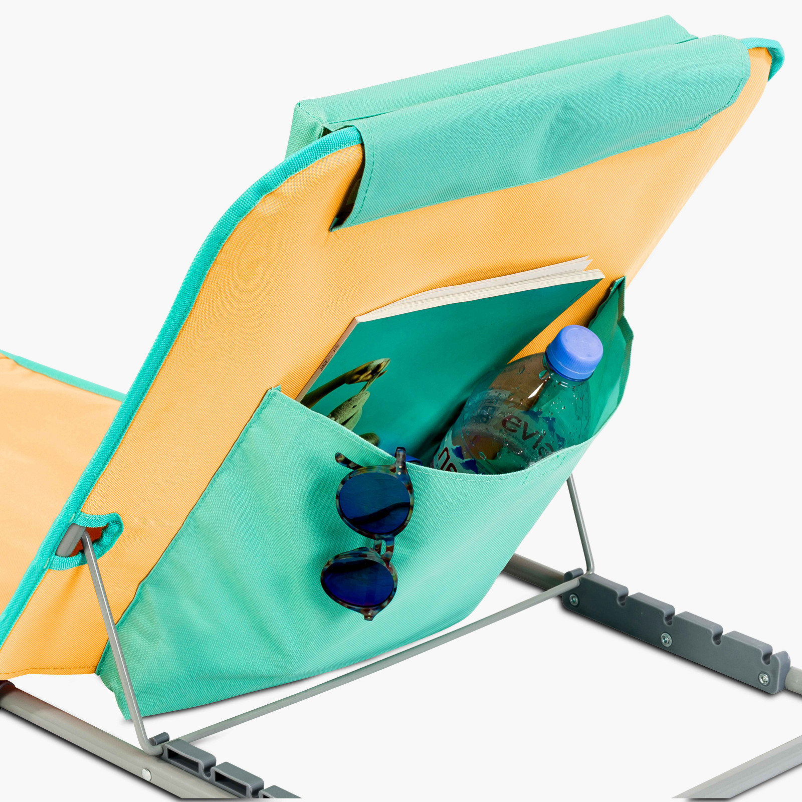 Matelas de plage pliant, inclinable 5 positions