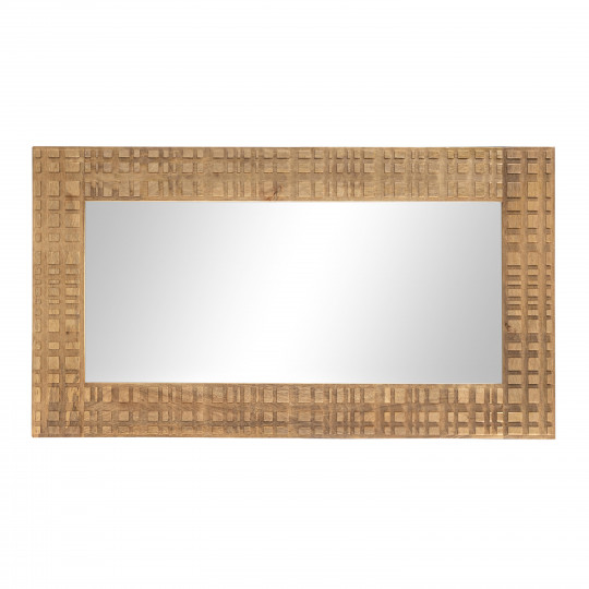 Miroir en manguier