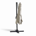 Parasol déporté rectangulaire rotatif 360° (2 x 3m) - 240g/m²