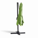 Parasol déporté rectangulaire rotatif 360° (2 x 3m) - 240g/m²