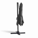 Parasol déporté rectangulaire rotatif 360° (2 x 3m) - 240g/m²