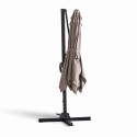 Parasol déporté rectangulaire rotatif 360° (2 x 3m) - 240g/m²