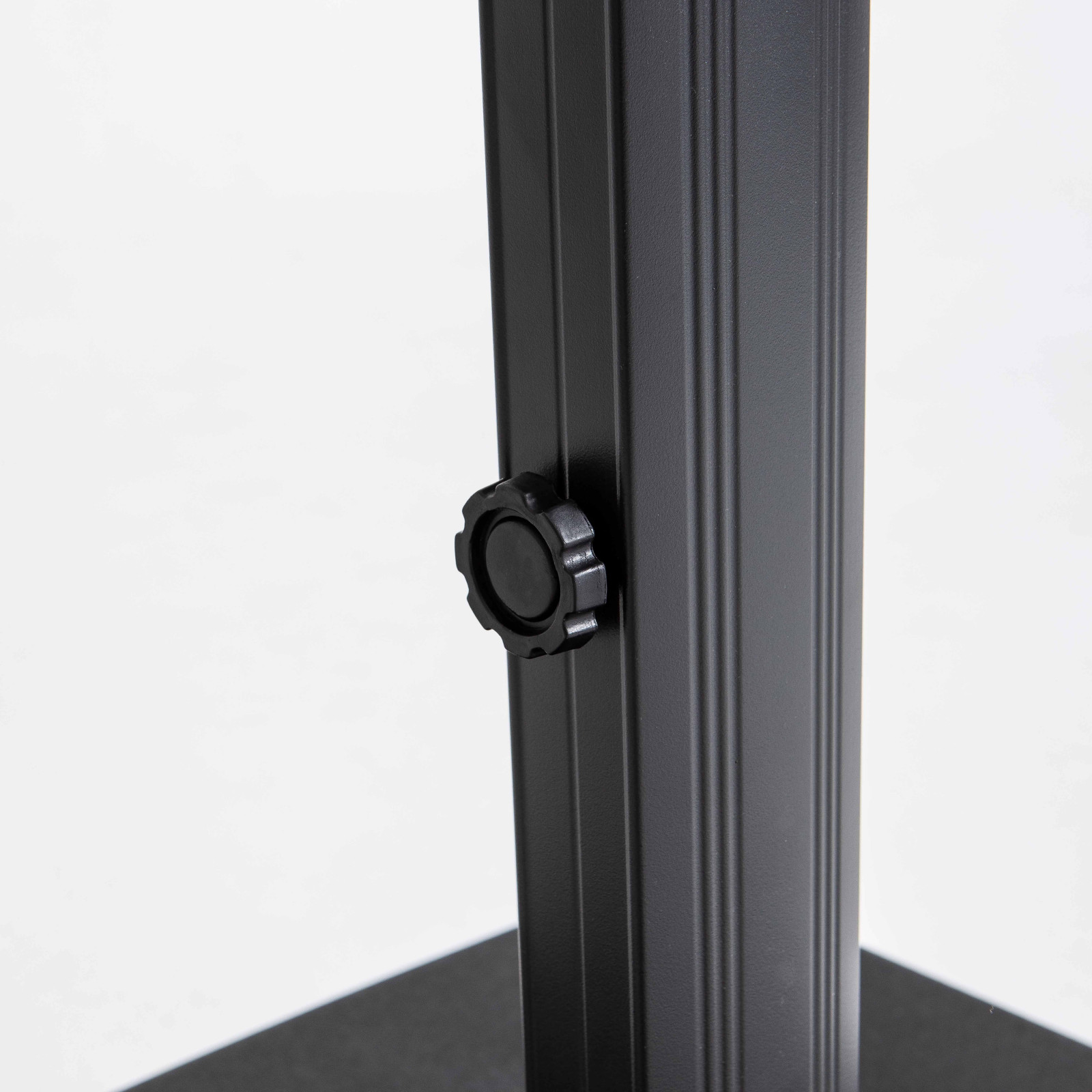 Ensemble parasol déporté rectangulaire 240g/m² rotatif 360 (2 x 3m) + 4 dalles lestées