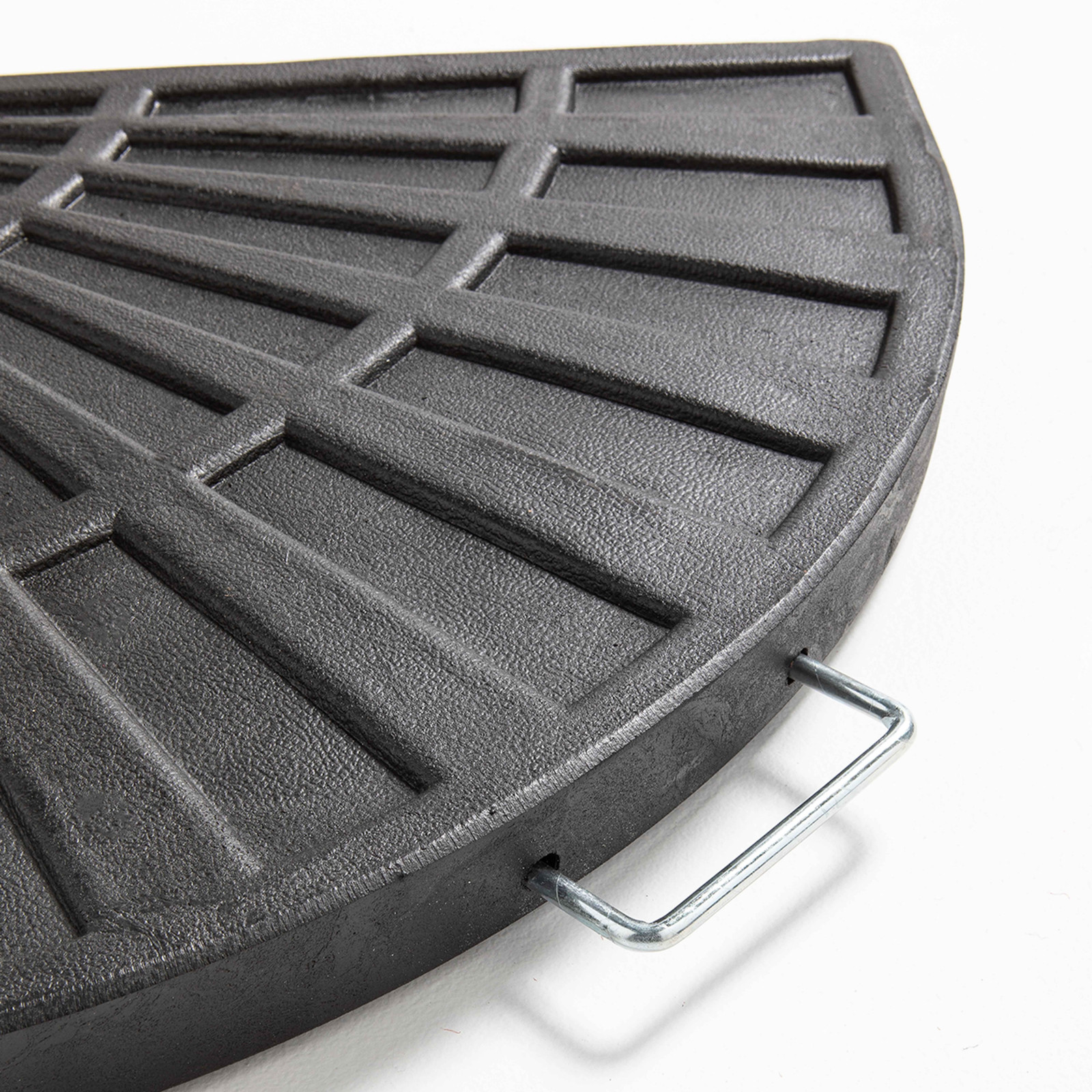 Lot de 4 dalles de parasol lestée