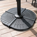 Lot de 4 dalles de parasol lestée