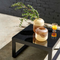 Salon bas d'angle 5 places avec dossier inclinable et table basse