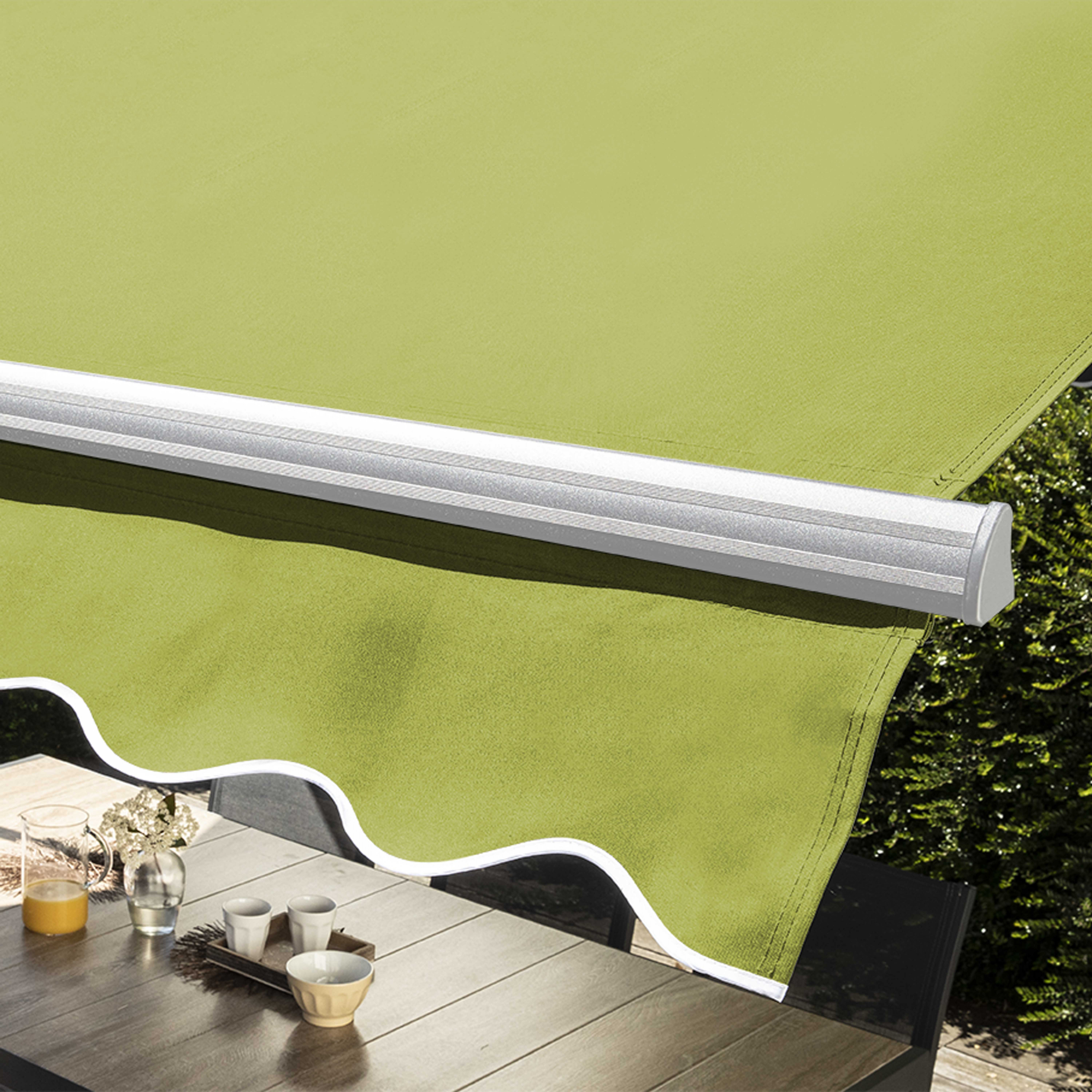 Lambrequin pour store banne double pente