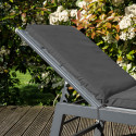 Lot de 2 matelas pour bain de soleil unis