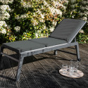 Lot de 2 matelas pour bain de soleil unis