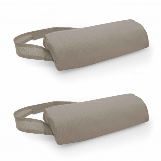 Lot de 2 coussins repose tête pour bain de soleil