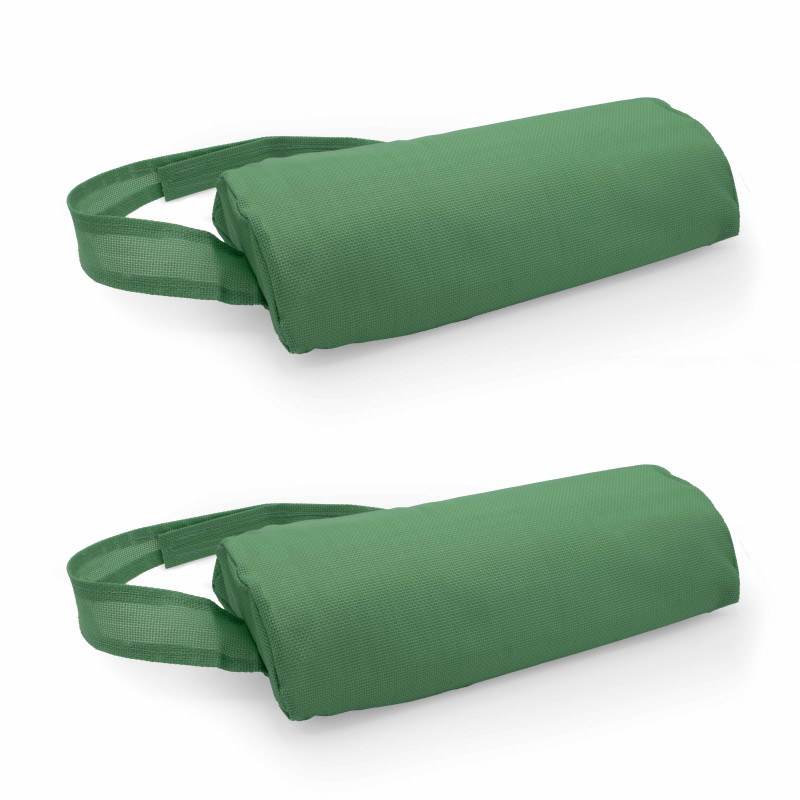 Lot de  2 coussins repose tête pour bain de soleil