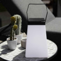 Lampe nomade LED carrée avec poignée hauteur 20 cm
