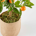 Oranger artificiel en pot hauteur 75 cm