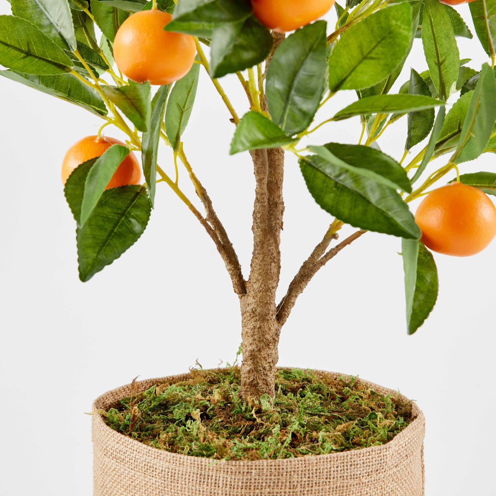 Oranger artificiel en pot hauteur 75 cm