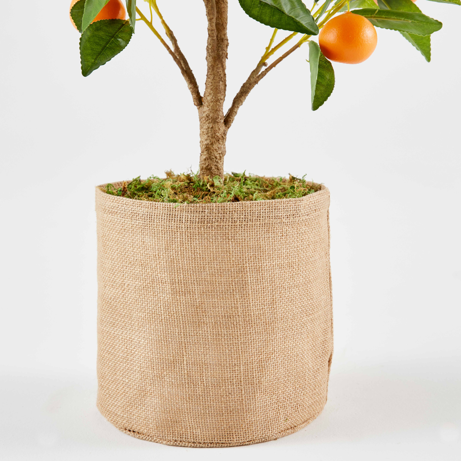 Oranger artificiel en pot hauteur 75 cm