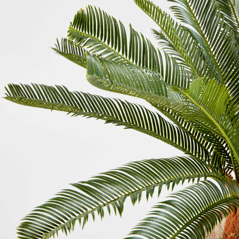 Cycas artificiel en pot hauteur 65 cm
