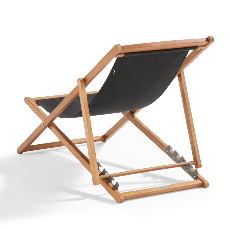 Lot de 2 chiliennes en eucalyptus inclinables