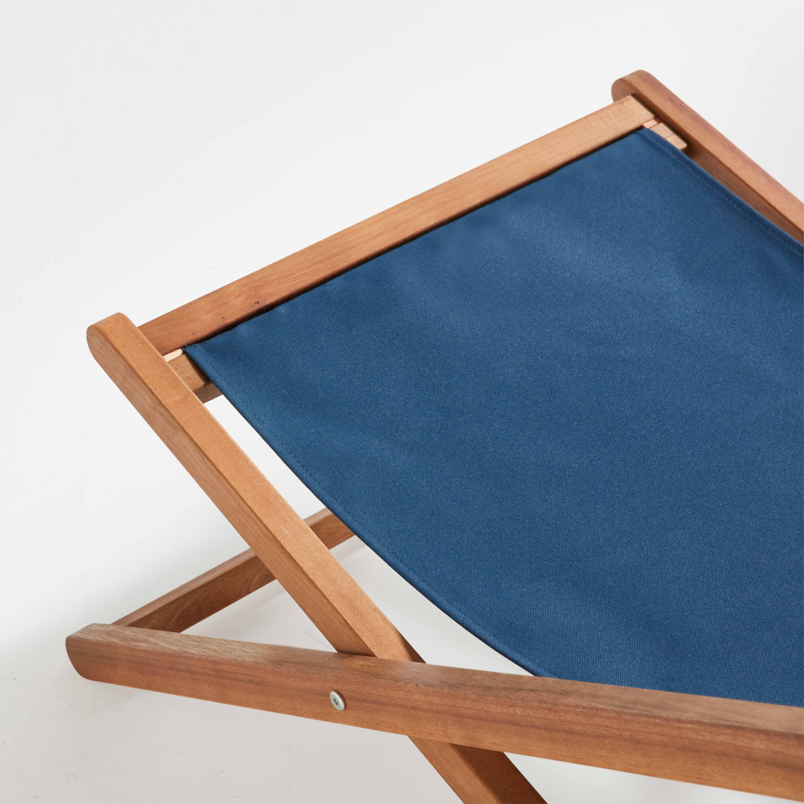 Lot de 2 chiliennes en eucalyptus inclinables