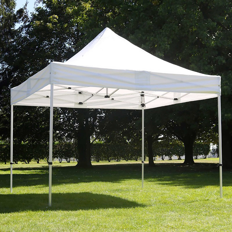 Tente pliante imperméable en aluminium 3 x 3 m