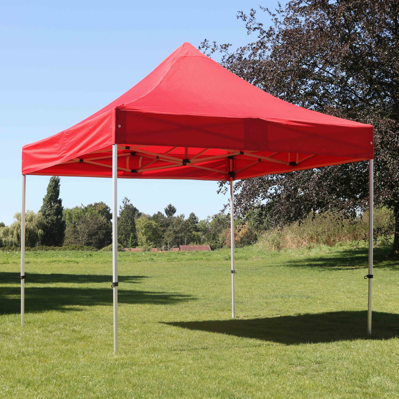 Tente pliante en aluminium 3x3m, 300g/m² - 40mm (6/7)