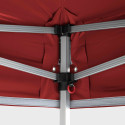 Tente pliante en aluminium 3x3m, 300g/m² - 40mm
