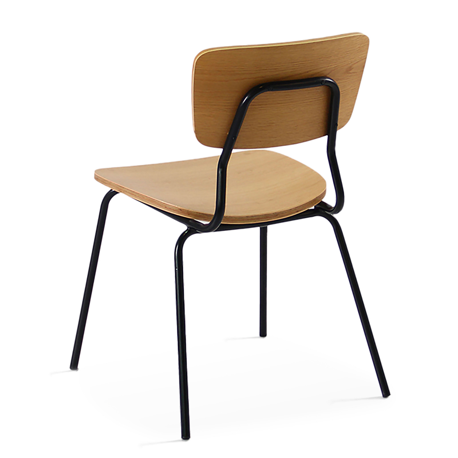 Lot de 2 chaises en bois vintage Lot de 2 chaises en bois vintage