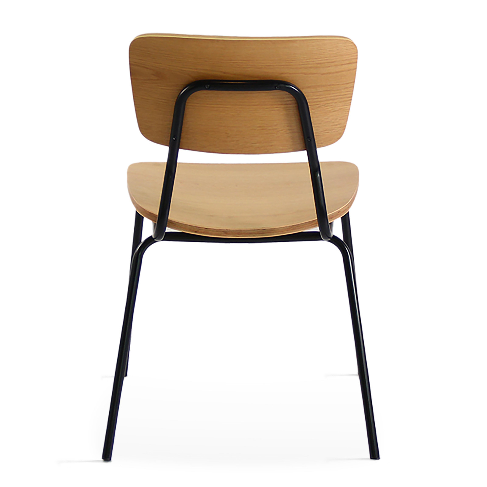 Lot de 2 chaises en bois vintage Lot de 2 chaises en bois vintage