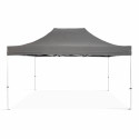 Tente pliante en aluminium 3x4,5m 300g/m² 40mm