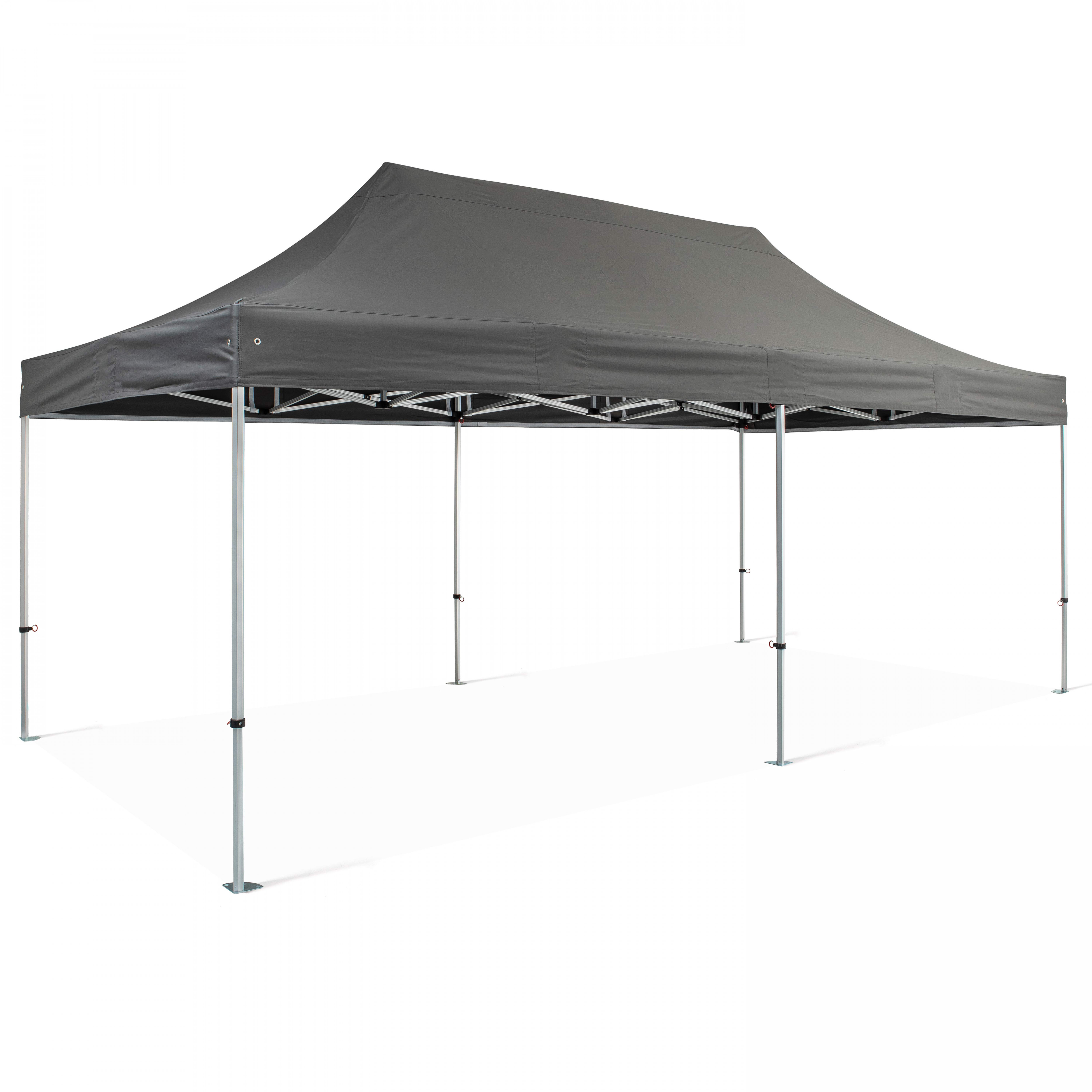 Tente pliante en aluminium 3x6 m 300g/m² 40mm