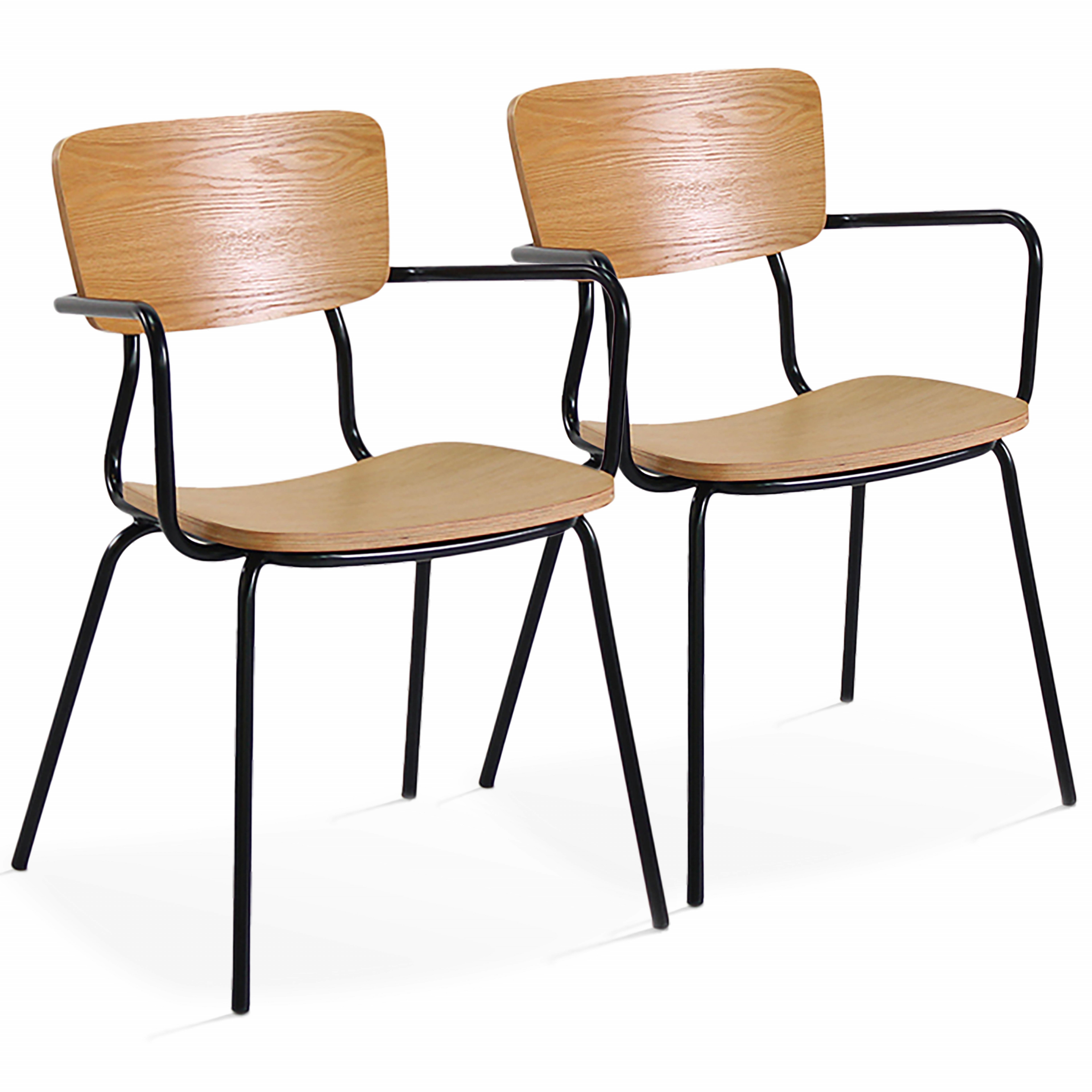 Paire De Petites Chaises En Bois Transformables En Coffre à Bijoux – Vintage Et Original
