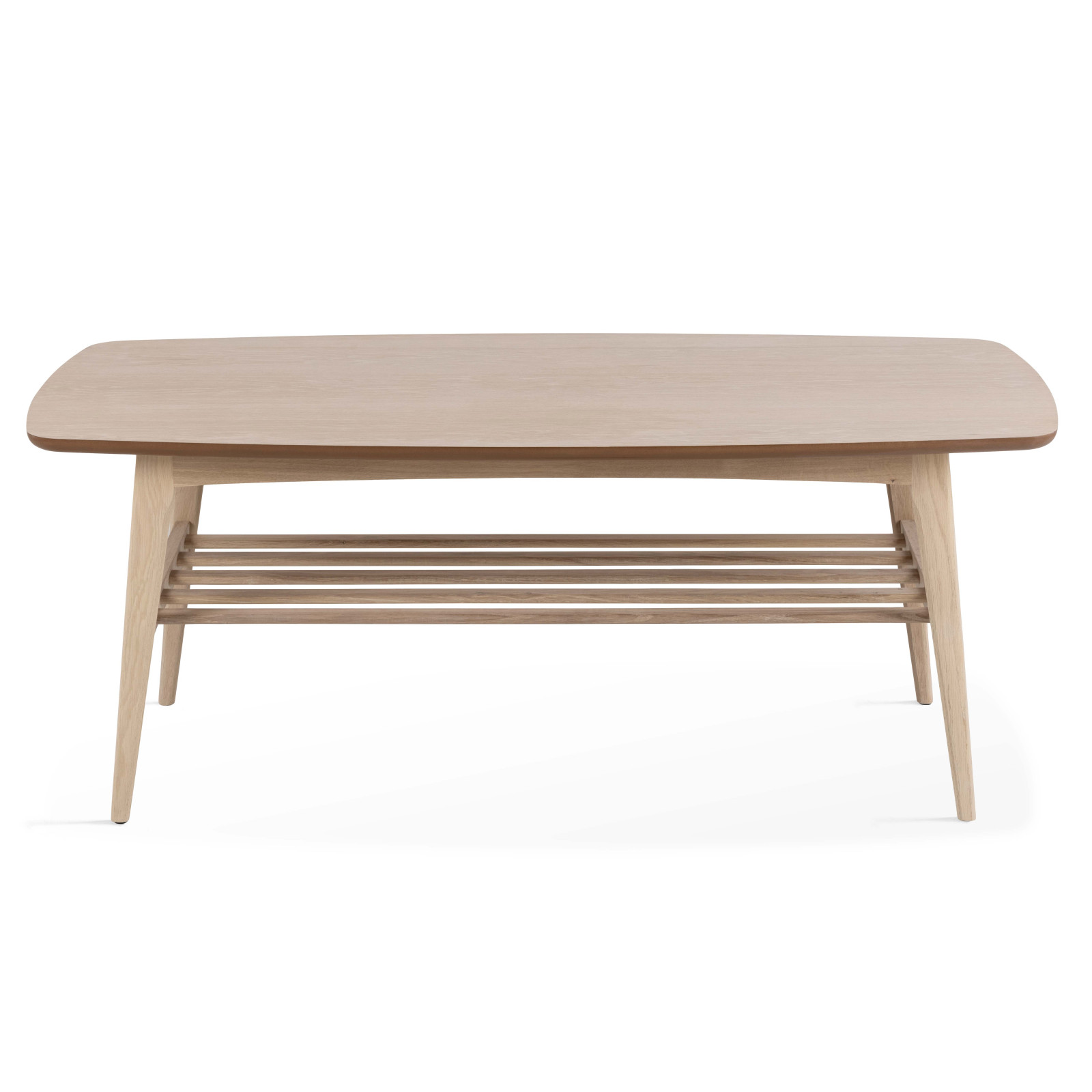 Table basse rectangulaire en chêne massif