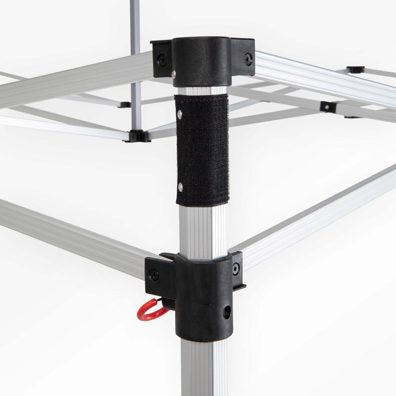 Tente pliante en aluminium 4x4m 300g/m² 40mm