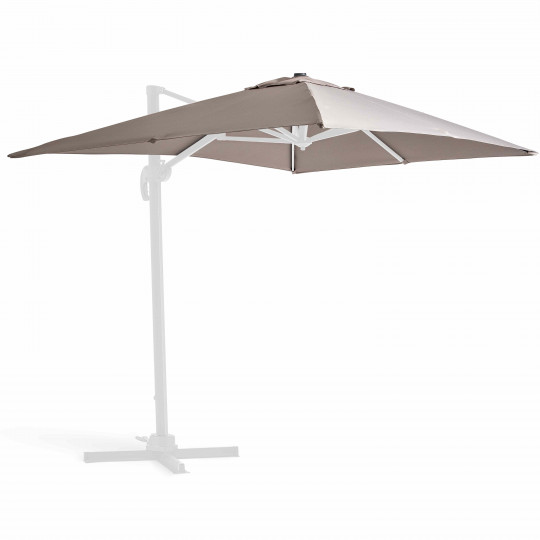 Toile pour parasol déporté 2x3m 240g/m2 - Amalya