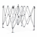 Tente pliante PRO+ 50MM en alu 4x4m blanc