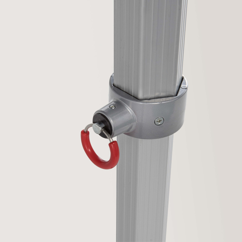 Tente pliante PRO+ 50MM en alu 4x4m blanc