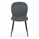 Lot de 2 chaises en velours côtelé