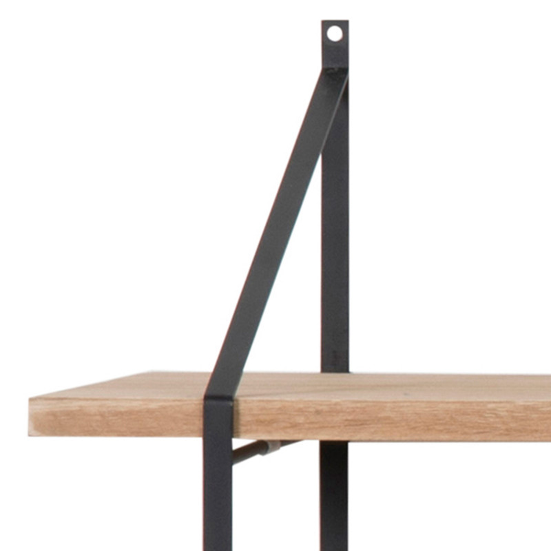 Étagère murale en bois massif