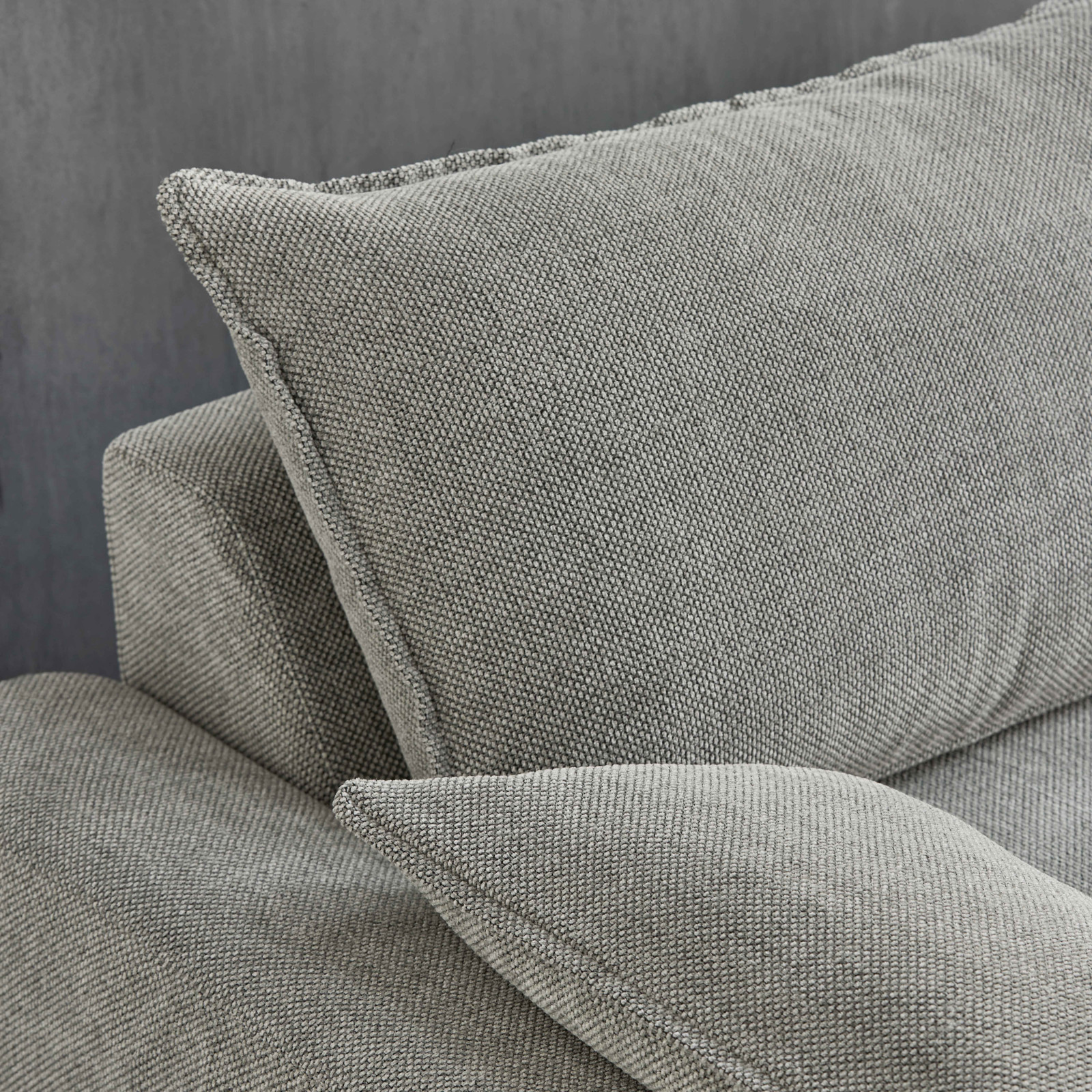 Canapé convertible en tissu chiné 3 places