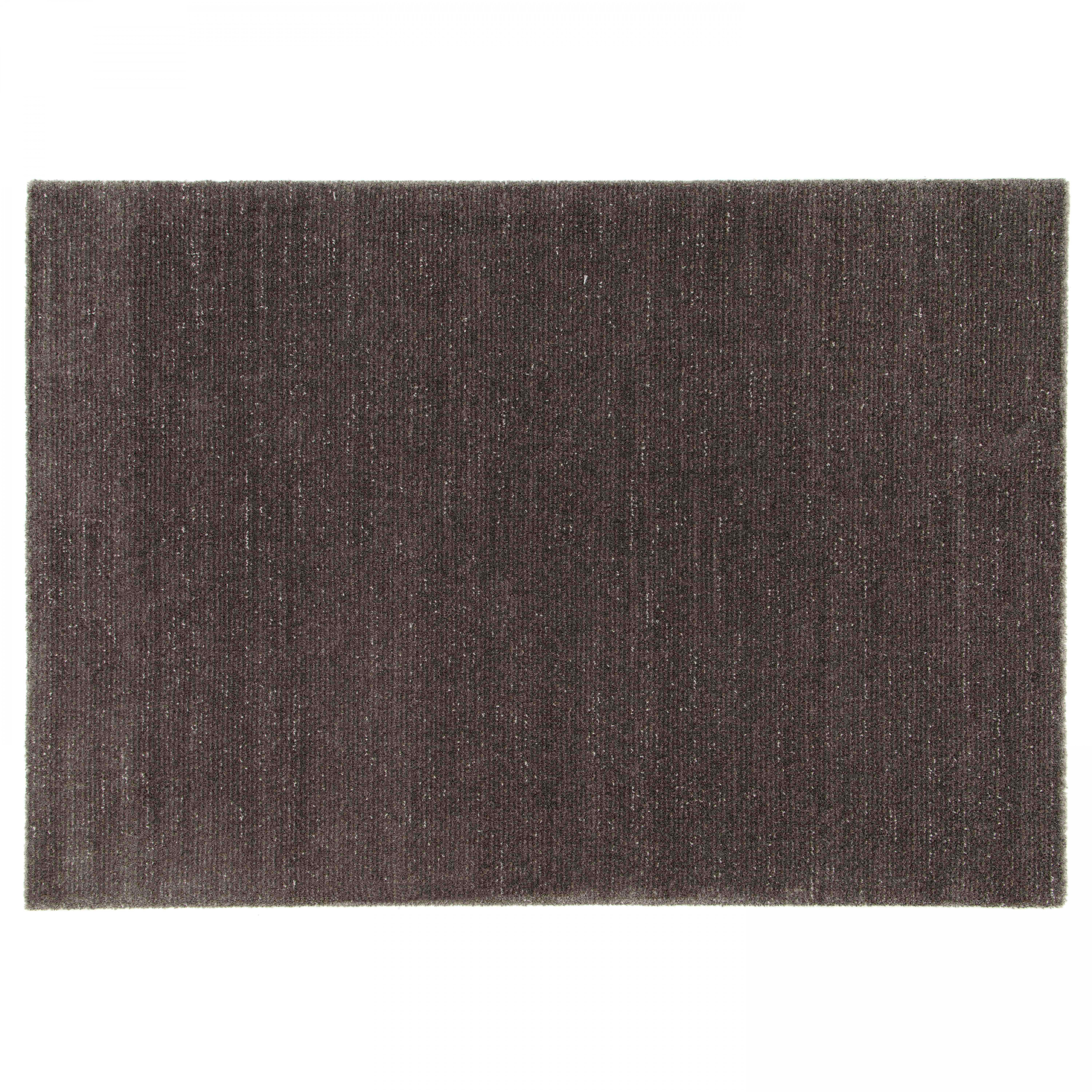 Tapis rectangulaire en polypropylène poils ras uni