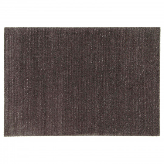 Tapis couleur uni à poils courts rectangulaire | Oviala