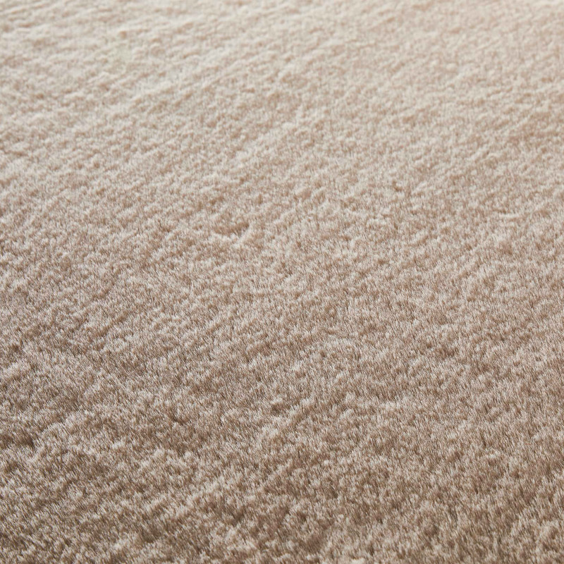 Tapis rectangulaire fausse fourrure