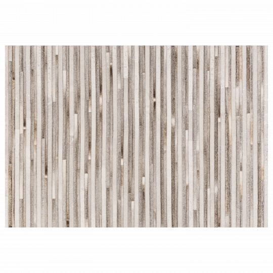 Tapis rectangulaire patchwork effet peau de vache
