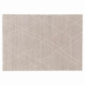 Tapis rectangulaire motif berbère à poils courts