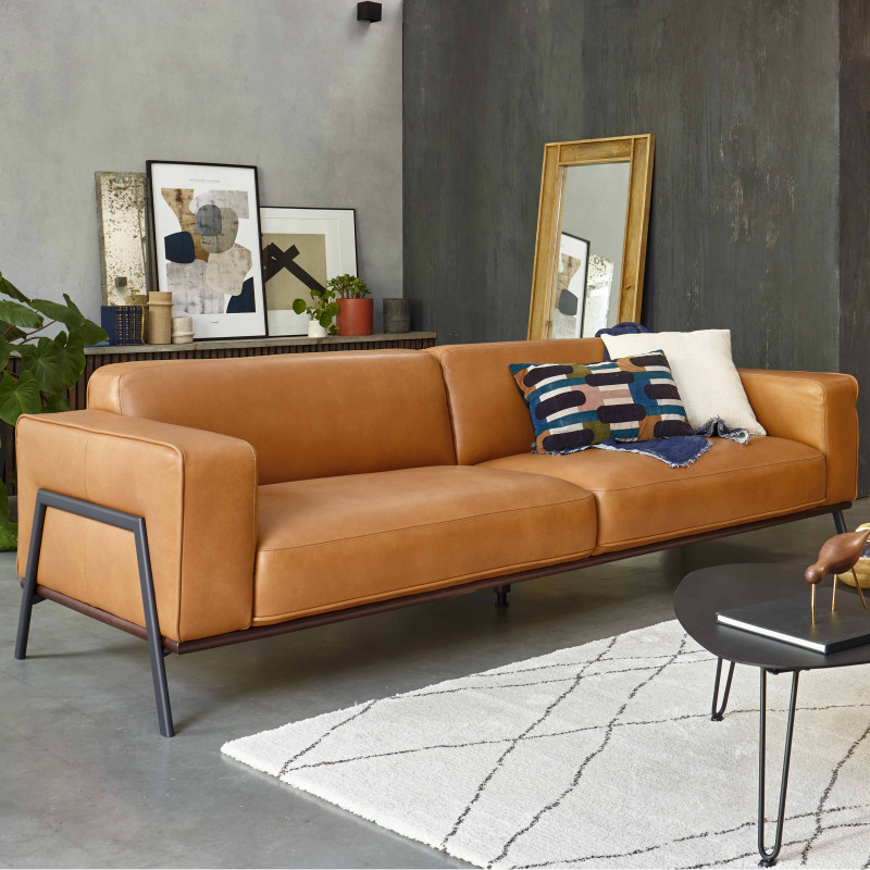 Tapis rectangulaire motif berbère à poils courts (2/5)