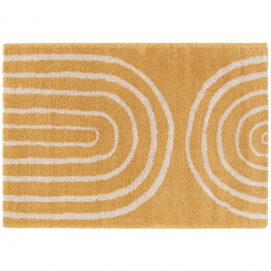 Tapis style scandinave à poils longs rectangulaire | Oviala